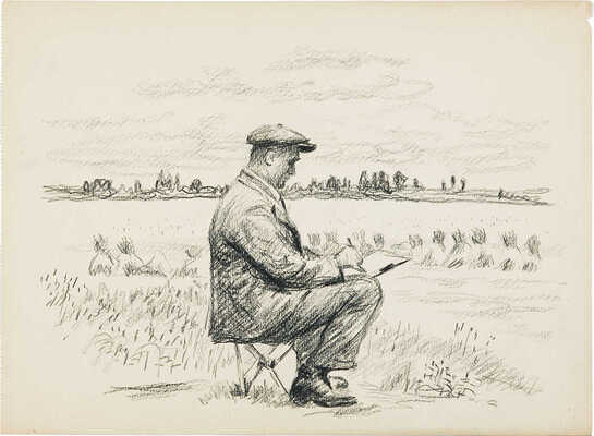 Верейский Орест Георгиевич. Лот из трех зарисовок